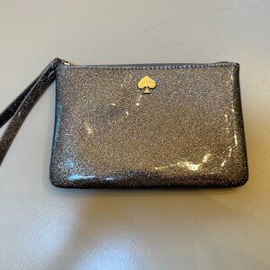 Kate Spade wristlet - Silver Glitter